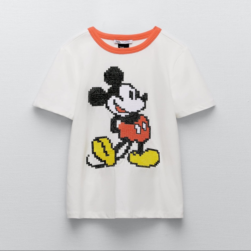 ZARA MICKEY MOUSE ©DISNEY T-SHIRT
WHITE